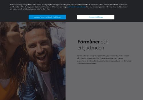 
                            5. Förmåner och erbjudanden - Volkswagen