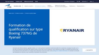 
                            9. Formation de qualification sur type Boeing 737NG de Ryanair | CAE