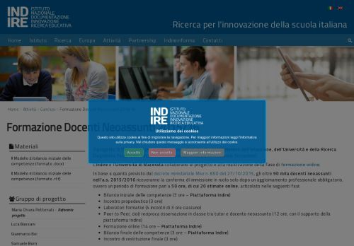 
                            3. Formazione Docenti Neoassunti 2015/16 – Indire