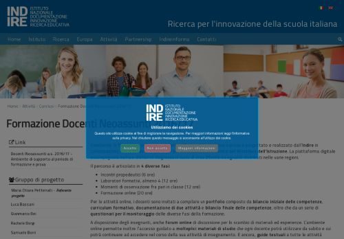 
                            2. Formazione docenti neoassunti 2016/17 – Indire