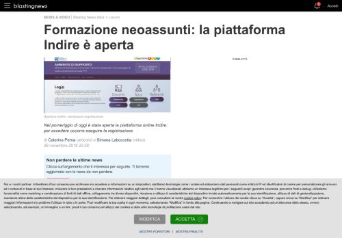 
                            12. Formazione neoassunti: la piattaforma Indire è aperta - Blasting News