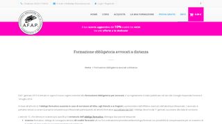 
                            11. Formazione obbligatoria avvocati: come ... - AFAP - Formazione