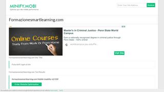 
                            8. formazionesmartlearning.com - Futurskill: Login al sito - Minify.mobi