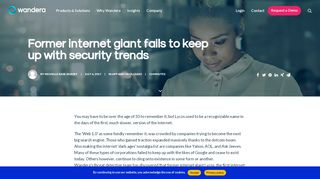 
                            4. Former internet giant Lycos fails to keep up with security trends