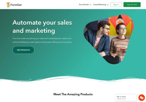 
                            1. FormGet: Online Form Builder & Email Marketing Software