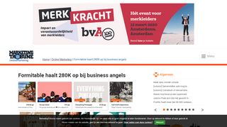 
                            3. Formitable haalt 280K op bij business angels | MarketingTribune ...