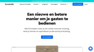 
                            1. Formitable - Online reserveren voor restaurants