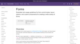 
                            3. Forms · Bootstrap