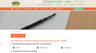
                            12. Forms Download - FHRAI-THE FEDERATION OF HOTEL ...