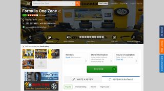 
                            12. Formula One Zone, Gangapur Road - Tyre Dealers in Nashik - Justdial