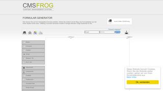 
                            2. Formular Generator - einfach und kostenlos Formulare ... - CMS frog