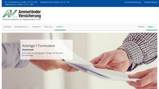 
                            7. Formulare, Anträge und der Ammerländer Versicherung