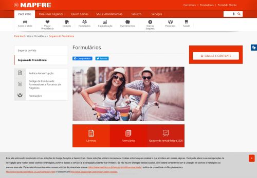 
                            7. Formulários dos fundos de Previdência - MAPFRE Seguros