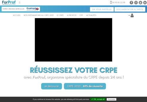 
                            3. Forprof - Préparation au CRPE 2019