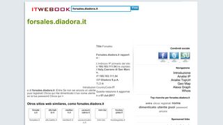 
                            3. forsales.diadora.it-Forsales - itwebook.com
