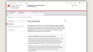 
                            3. Forschende - Admin.ch