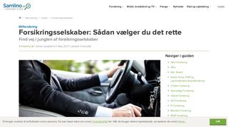 
                            11. Forsikringsselskaber: Sådan vælger du det rette | Samlino.dk