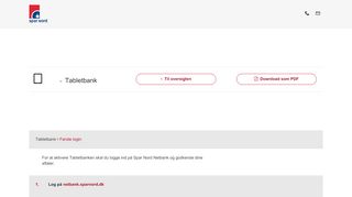 
                            10. Første login - Spar Nord Support