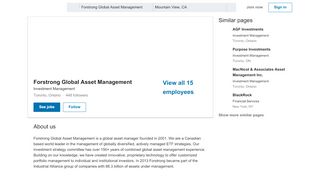 
                            7. Forstrong Global Asset Management | LinkedIn