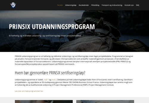 
                            6. Forsvaret | PRINSIX utdanningsprogram