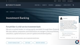 
                            9. Forsyth Barr - Investment banking