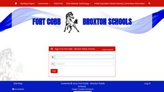 
                            13. Fort Cobb - Broxton Public Schools - Site Administration Login