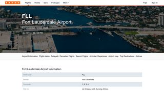 
                            10. Fort Lauderdale Airport (FLL) - Flight Status, Maps & more - KAYAK