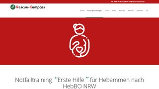 
                            9. Fortbildung Hebammen nach HebBO NRW - Rescue Kompass