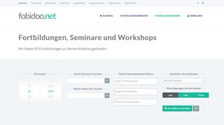 
                            4. Fortbildungen, Seminare und Workshops - logoFobi.net