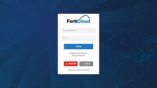 fortinet support login