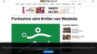 
                            5. Fortissimo wint thriller van Westsite - DitIsWijk