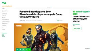 
                            4. Fortnite Battle Royale's Solo Showdown lets players compete for up to ...