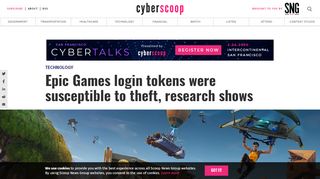 
                            11. Fortnite developer Epic Games login tokens were susceptible to theft ...