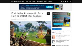 
                            13. Fortnite hacks are out in force: How to protect your account - SlashGear
