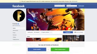 
                            6. Fortnite - Inicio | Facebook