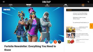 
                            4. Fortnite Newsletter: Everything You Need to Know | dbltap