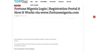 
                            1. Fortune Nigeria Login | Registration Portal & How It Works via www ...