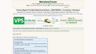 
                            4. Fortune Nigeria The Best Naija Ponzi Scheme - (SEE PROVE ...