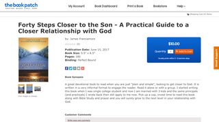 
                            11. Forty Steps Closer to the Son - A Practical Guide to a Closer ...