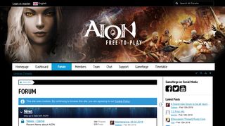 
                            9. Forum - Aion EN