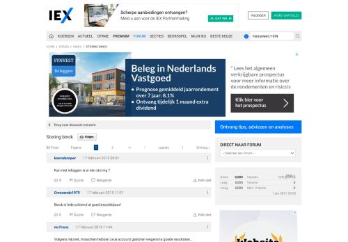 
                            11. Forum: Binck » Storing binck | IEX.nl