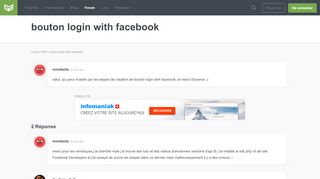 
                            5. Forum : bouton login with facebook | Grafikart.fr