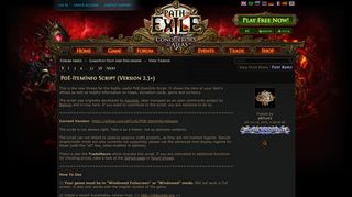 
                            2. Forum - Gameplay Help and Discussion - PoE-ItemInfo Script ...