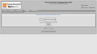 
                            8. Forum Komuniti E-Dagang Uptrend2u :: Log in