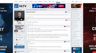 
                            10. Forum thread: ESEA OR FACEIT? | HLTV.org