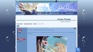 
                            3. Forum Thread - PokéHeroes