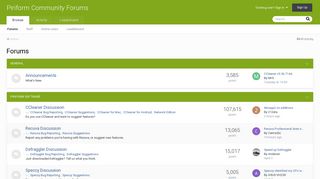 
                            3. Forums - Piriform Community Forums