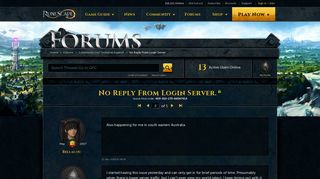 
                            5. Forums - RuneScape