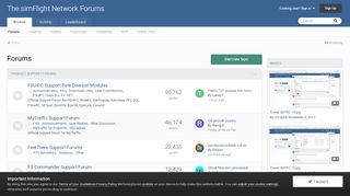 
                            5. Forums - The simFlight Network Forums