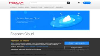 
                            10. Foscam Cloud - Tu cámara WiFi Foscam en la nube.